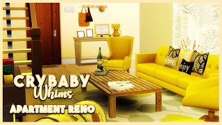 Crybaby Whims Apartment Reno  701 Zenview Apartment Renovation  The Sims 4 [upl. by Rutherford473]