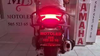 HONDA PCX UÇAK KANADI F1 STOP ÇAKAR MOTOLED 505 523 65 10 ANTALYA [upl. by Eboh354]