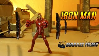 IRON MAN vs THANOS StopMotion Comp [upl. by Llenehs]