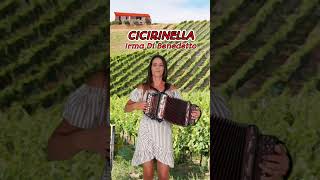 IRMA DI BENEDETTO suona CICIRINELLA Tarantella Abruzzese con lOrganetto Diatonic Button Accordion [upl. by Aihsi]