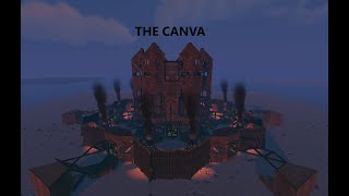 THE CANVA  Best 68 Man Base  Widegap  Open Core  RUST 2024 BASE TOUR [upl. by Asaert]