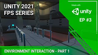 Unity 2021 Tutorial  Collider Triggers Environment  FPS EP 3 [upl. by Roselle742]