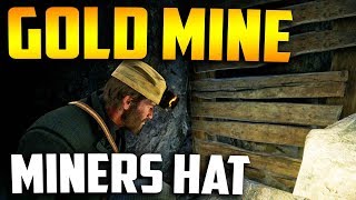 HIDDEN GOLD MINE LOCATION  Red Dead Redemption 2 Miners Hat Location [upl. by Ludie]