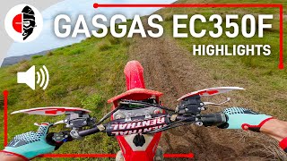 What it Sounds Like to Ride a GASGAS EC350F  2024 Aria 2 Day Trail Ride HIGHLIGHTS [upl. by Eichman]