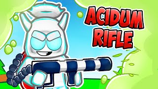 Mastering The OVERPOWERED Acidum Rifle In Blox Fruits [upl. by Beichner]