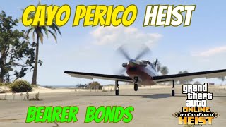 GTA 5 Online  Cayo Perico Heist Gameplay  Bearer Bonds  No Commentary [upl. by Christos]