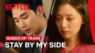 Kim Jiwon Is Desperate to Stay By Kim Soohyun’s Side  Queen of Tears  Netflix Philippines [upl. by Gnauq]