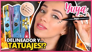 YUYA DELINEADORES Y TATUAJES ME CALLARON LA BOCA [upl. by Aynotak]