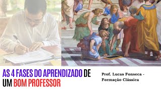 As QUATRO FASES DO APRENDIZADO de um BOM PROFESSOR [upl. by Ecydnak]