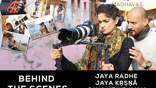 Madhavas Rock Band  Behind The Scenes  Jaya Radhey Jaya Krsna Jaya Vrindavan [upl. by Mackey]