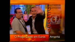 O Preço Certo em Euros Promo 2002 [upl. by Philbin]