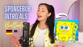 Spongebob Intro als Ballade 🥹 Deutsch amp Englisch  Jamie Roseanne [upl. by Atival]