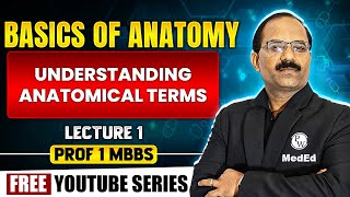 Understanding Anatomical Terms  Basics of Anatomy  Dr Pradeep Pawar [upl. by Kirch]