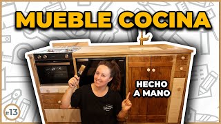 Cómo hacer un MUEBLE COCINA CAMPER  Camperización furgoneta [upl. by Kataway]