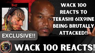 Wack 100 Reacts To Tekashi 6ix9ine Being Attacked wack100 clubhouse [upl. by Haswell]