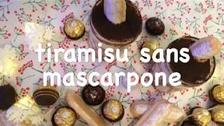 Tiramisu sans mascarpone [upl. by Sidwohl]