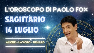 Sagittario ♐️ Loroscopo di Paolo Fox  14 Luglio 2024  Beati gli ultimi perché saranno i primi [upl. by Goody]