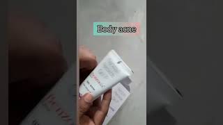 Benzoyl peroxide 5 gel wash ll Body acne ll [upl. by Artened390]