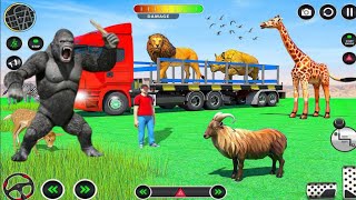 US Truck Driving Animal Games  Animal Transport Truck Sim 3D  Animal Transporter Truck 2024 [upl. by Spiegel164]