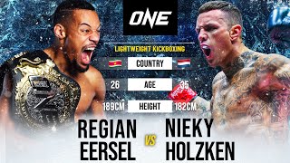 Regian Eersel vs Nieky Holzken  Full Fight Replay [upl. by Wellington]