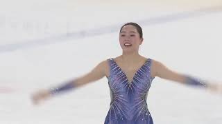 2024 JPN National Winter Sports Festival  Wakaba Higuchi FS [upl. by Hau]