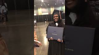 Carlesha Teasley and Jaquella Thomas at Georgia Southern graduation on May 10 2019 [upl. by Nicolas]