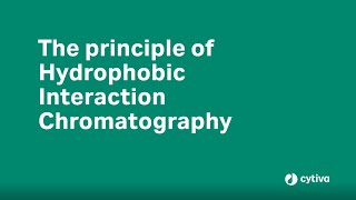 Principles of Hydrophobic Interaction Chromatography [upl. by Lorette]