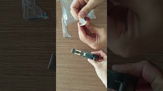 How to stick the ink cartridge for EAN inkjet printer [upl. by Weissberg255]