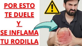 🦵 QUÉ PROVOCA EL DOLOR LÍQUIDO E INFLAMACIÓN DE RODILLA ✅REPASO DE LAS CAUSAS MÁS COMUNES [upl. by Ecniv654]