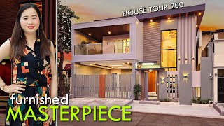 Affordable Haven of Extravagance A Designers Dream Fully Furnished Modern House House Tour 200 [upl. by Azalea]