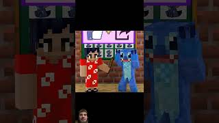 Lilo helps Stitch learn to sing minecraftanimation huggywuggy funny memes lego minecraft [upl. by Alegnasor]