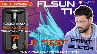 TEST FLSUN T1  TRES HAUTE VITESSE MAIS   ON VOUS EXPLIQUE [upl. by Miki942]