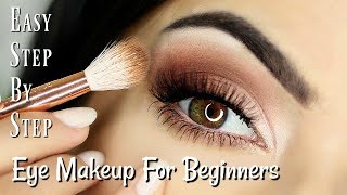 Beginners Eye Makeup Tutorial  Parts of the Eye  How To Apply Eyeshadow [upl. by Bamford]