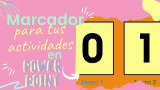 COMO CREAR MARCADORES en POWER POINT [upl. by Epperson]