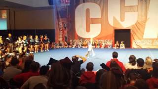 Madelyn Dalness tumble pass at Nationals [upl. by Fronniah]