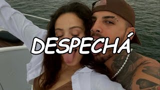 ROSALÍA  DESPECHA Official Video Lyric [upl. by Origra]