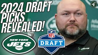 FULL NEW YORK JETS 2024 DRAFT PICKS REVEALED  2024 NFL Draft [upl. by Anaujik]