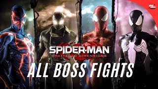 SpiderMan Shattered Dimensions  All Boss Fights Part 3 [upl. by Quirk]