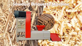 Best Briquette Making Machine  Sawdust Briquette Machine with Good Price [upl. by Datnow272]