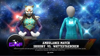 Shikory vs Wattestäbchen Ambulance Match 🚑  GWF [upl. by Anaib297]