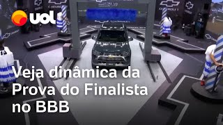 Prova do finalista do BBB 24 veja dinâmica para garantir a vaga na final [upl. by Elyac262]