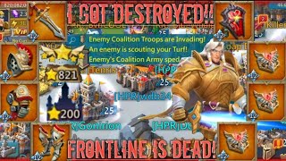 lords mobile MYTHIC RALLY TRAP GETS DESTROYED BACK TO BACK RALLIES IN FURY K1015 IS HELL 🔥 🔥 [upl. by Frangos528]