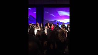 The Star Spangled Banner sung by Tristin Rupp at WFG Wealth Bowl 2016 [upl. by Grady]