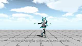 Hatsune MikuLevan Polkkalyrics [upl. by Lancelle]