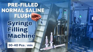 How to produce Normal Saline Flush Syringe [upl. by Eirlav446]