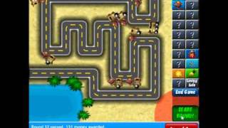 Bloons Tower Defense 4 Challenge 1 Guide [upl. by Aissatsan660]