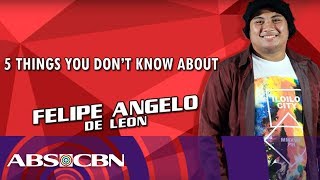 Kapamilya 5 Things Felipe De Leon from Team Lea [upl. by Cad]