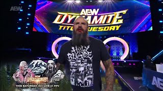 Brody King BUSTED OPEN on AEW Dynamite Highlights Today [upl. by Kire116]