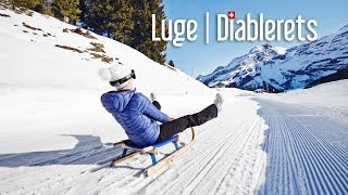 LES DIABLERETS  Piste de Luge 7km [upl. by Ainoet374]