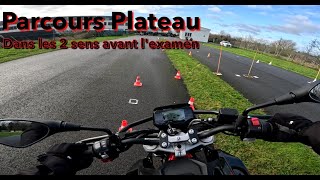 Parcours plateau les 2 sens avant lexam [upl. by Weylin247]